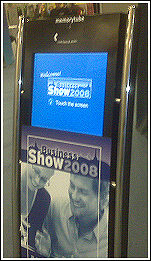 Bolton Business Show Touch Screen Pod