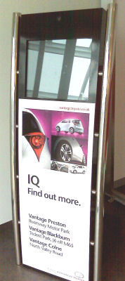 Toyota information kiosk